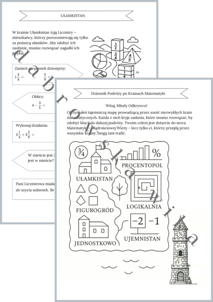 Dziennik Podróży po Krainach Matematyki