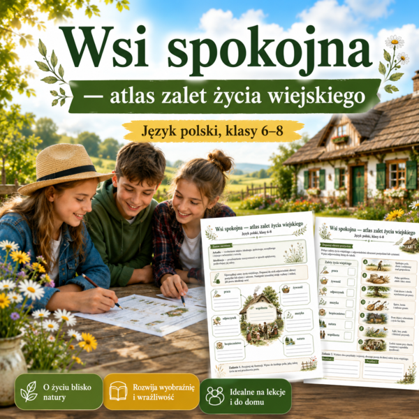 Wsi spokojna — atlas zalet życia wiejskiego