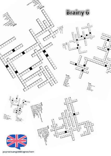 Brainy 6 – Unit 4 – krzyżówki