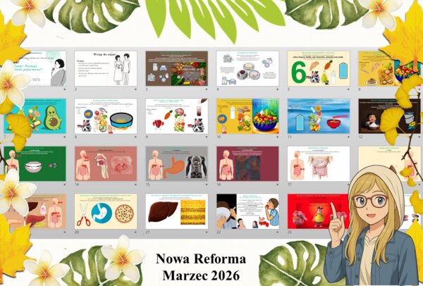 Prezentacja multimedialna w PowerPoint do edycji „Poznaję składniki pokarmowe?” wykonana na podstawie podręcznika „Przyroda” Nowa Era. Przyroda 4. Dział „Jak działa moje ciało?".