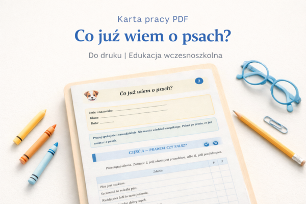 Co już wiem o psach? [Diagnoza wstępna]