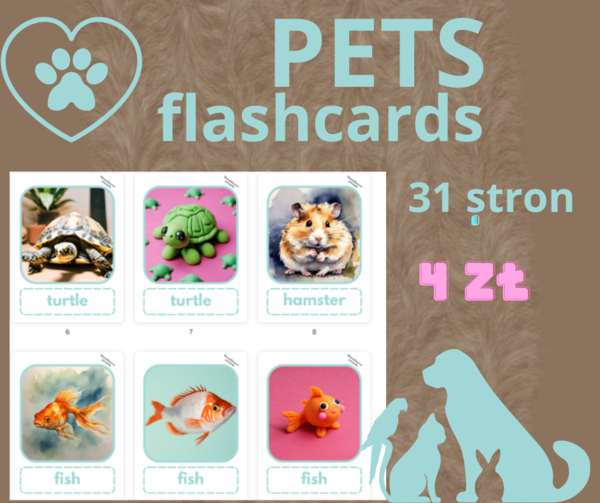 PETS karty obrazkowe