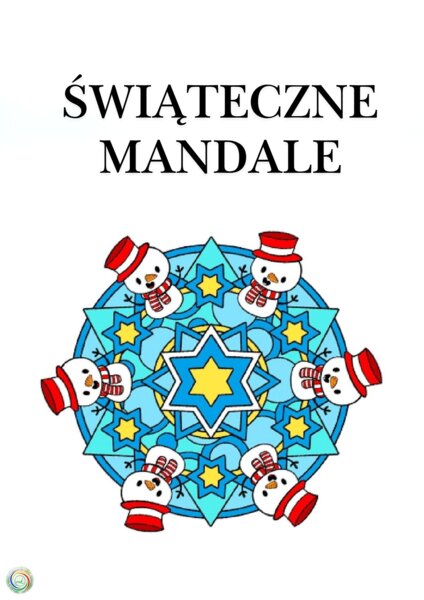 ŚWIĄTECZNE MANDALE. KOLOROWANKI.