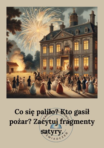 Karty lekturowe do ,,Żony modnej"