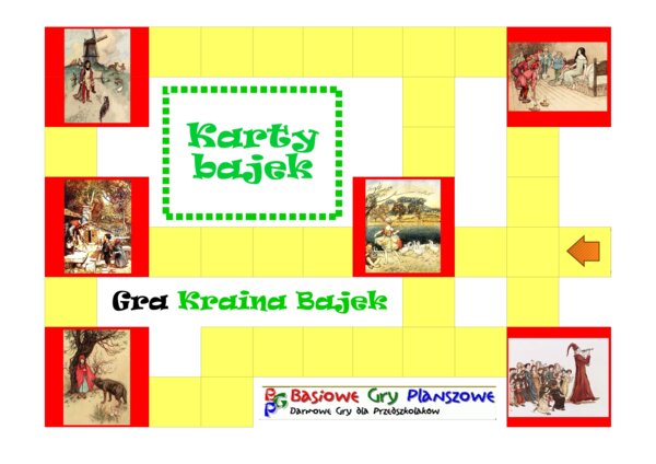 Kraina Bajek – Gra planszowa