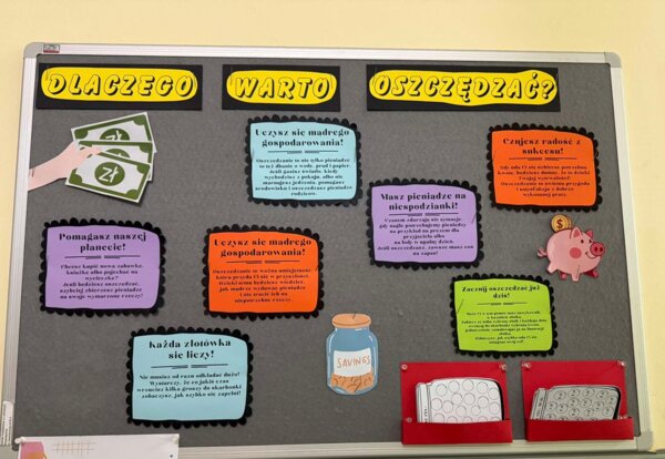 Dlaczego warto oszczędzać? - gazetka