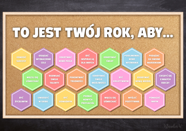 TO JEST TWÓJ ROK, ABY… - gazetka szkolna