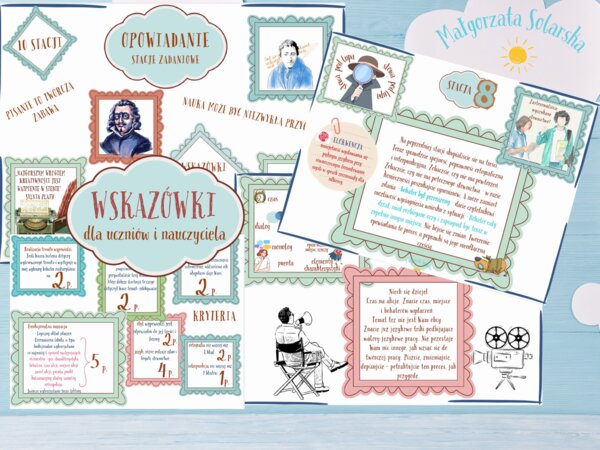 Opowiadanie- stacje zadaniowe