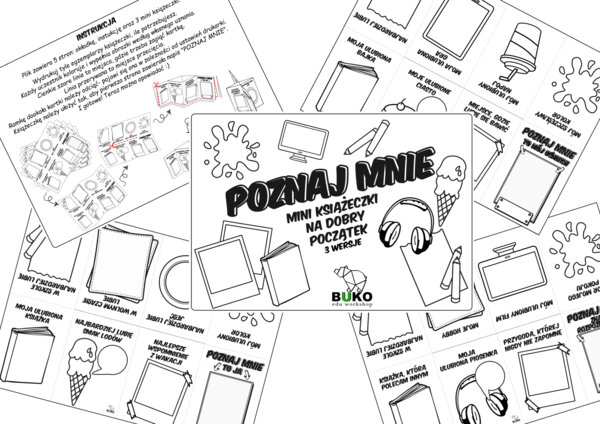 Poznaj mnie - mini książeczki