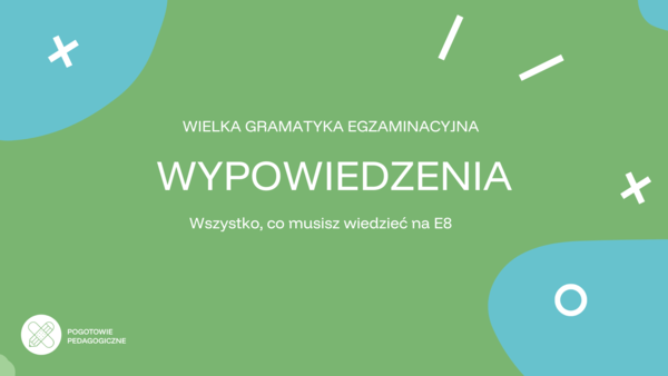Wielka gramatyka egzaminacyjna - wypowiedzenia