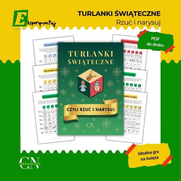 Turlanki Świąteczne – kreatywna gra bożonarodzeniowa dla dzieci i rodziny