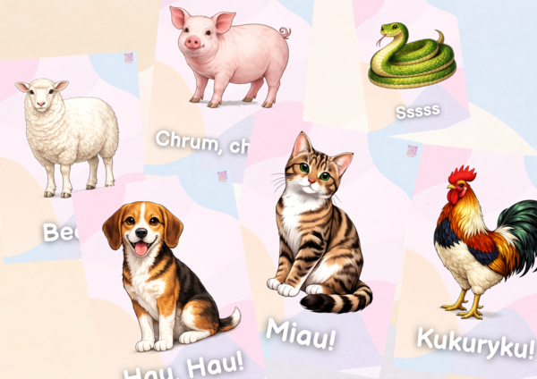 Onomatopeje - Zwierzęta