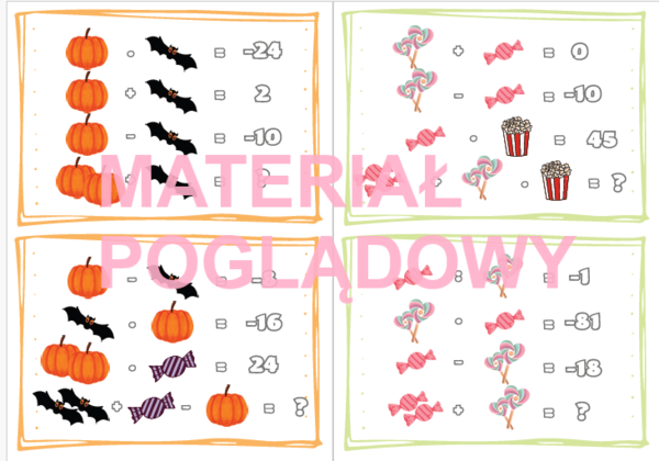zagadki logiczne - liczby całkowite, klasy 5, 6, 7, 8