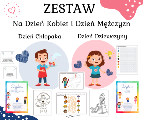 Pakiet na Dzień Kobiet i Mężczyzn Czyli 8 marca i 10 marca Dzień Dziewczyny i Dzień Chłopaka
