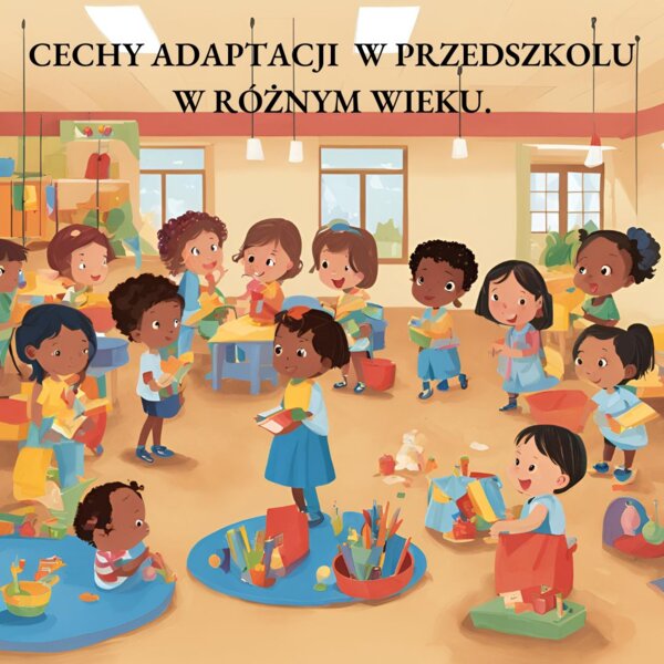 ARTYKUŁ: CECHY ADAPTACJI W PRZEDSZKOLU W RÓŻNYM WIEKU.