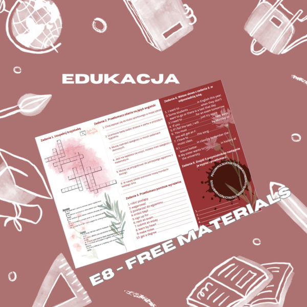 Szkoła/ Edukacja - E8 powtórka leksykalna