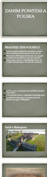 Zanim powstała Polska - prezentacja