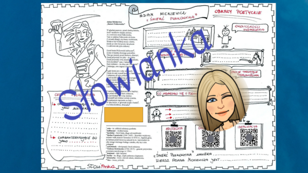 Rysunkowa karta pracy do wiersza „Śmierć Pułkownika" Adama Mickiewicza + prezentacja w genially GRATIS