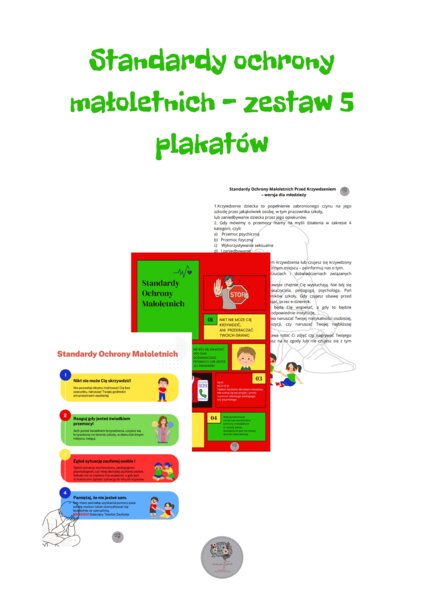 Standardy ochrony dzieci - gazetka skrócona