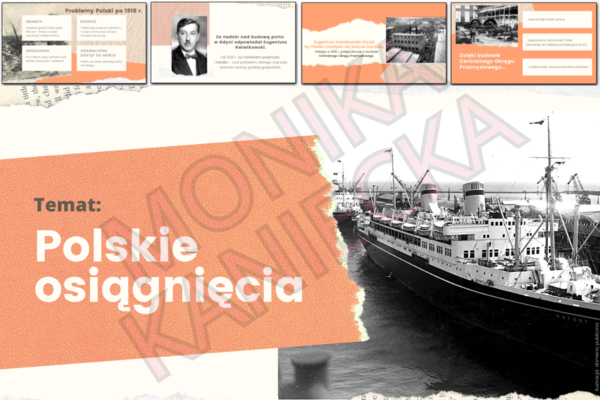 Polskie osiągnięcia - prezentacja historia klasa 4