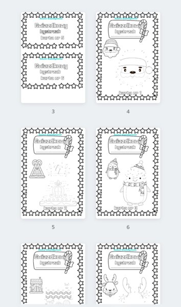Gwiazdkowy bystrzak - matematyczne karty pracy