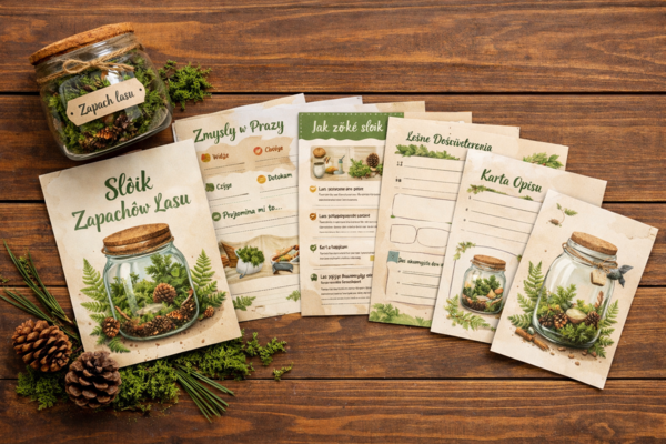 Słoik zapachów lasu