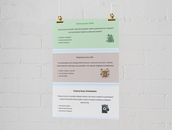 Plakaty edukacyjne. Jak segregować śmieci? Kodeks małego ekologa - zasady dbania o przyrodę. (nie śmieć, podlewaj rośliny, oszczędzaj wodę)