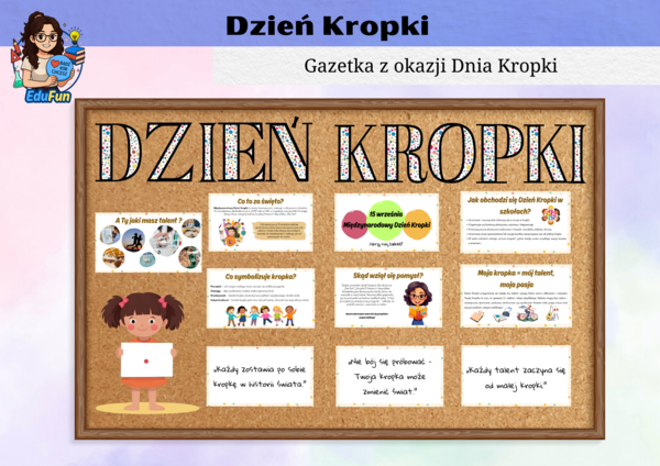 Gazetka i materiały na Dzień Kropki