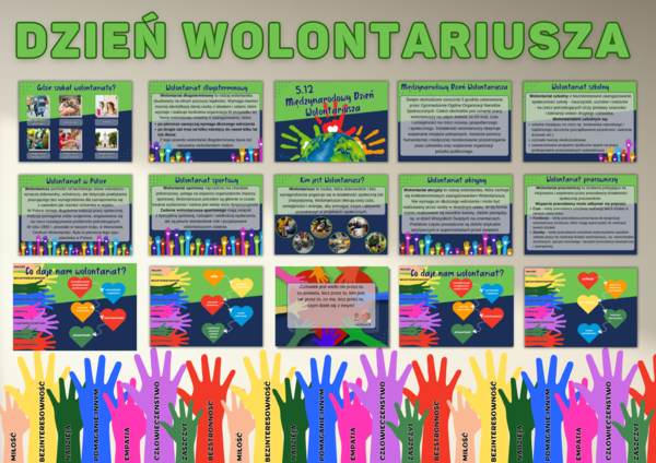 DZIEŃ WOLONTARIUSZA - Gazetka szkolna