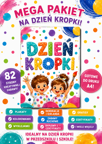 Dzień Kropki – MEGA Pakiet Edukacyjny