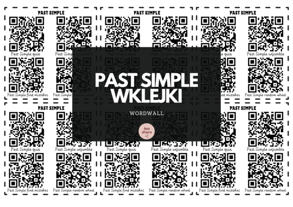 PAST SIMPLE - wklejki wordwall