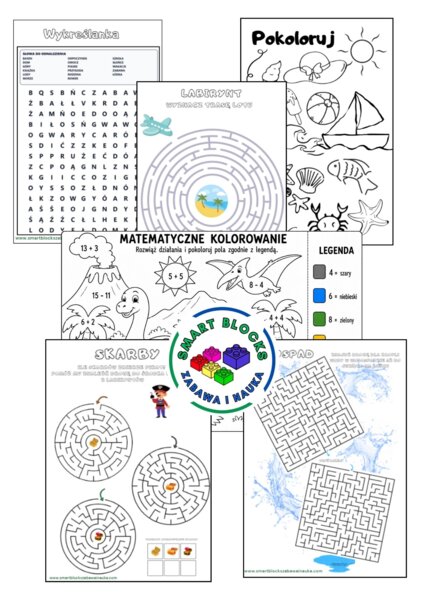 Materiały edukacyjne Pakiet 4 w 1