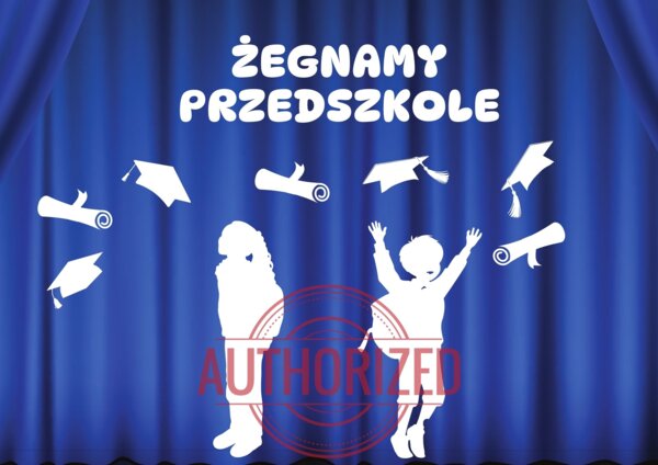 Dekoracja na zakończenie przedszkola - Żegnamy przedszkole