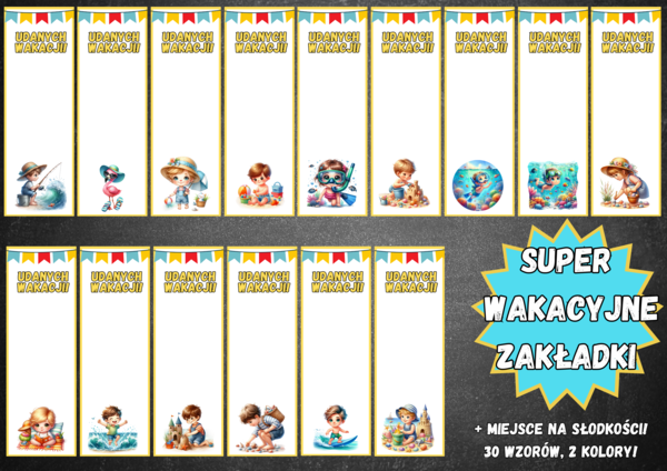 WAKACYJNE ZAKŁADKI