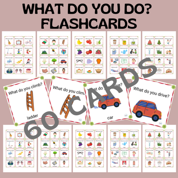 WHAT DO YOU DO? FLASHCARDS