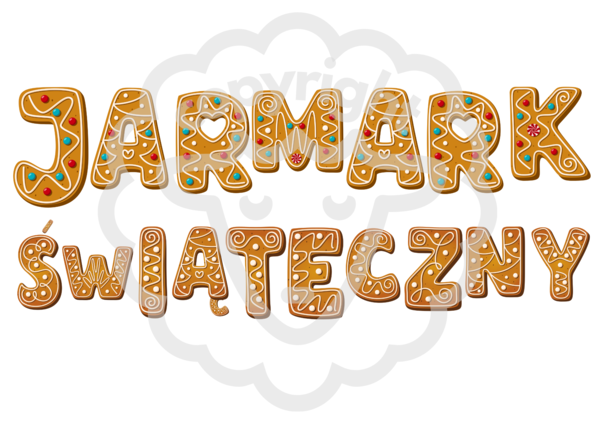 Girlanda JARMARK ŚWIĄTECZNY
