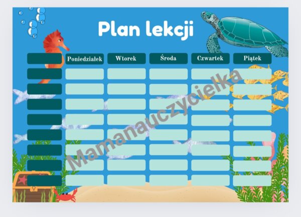 Plan lekcji