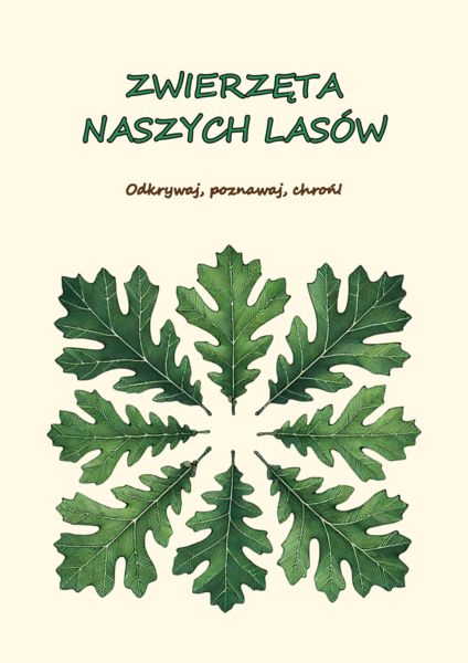 Zwierzęta naszych lasów. Plakat. Bingo