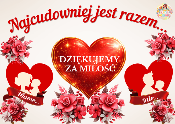 🌸 NAJCUDOWNIEJ JEST RAZEM… DEKORACJA DZIEŃ MAMY/TATY🌸