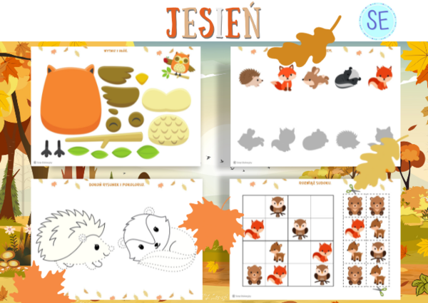Jesień - zestaw zadań