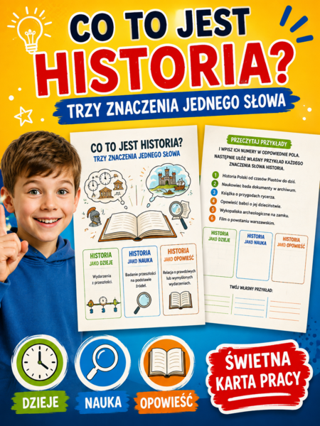 Co to jest historia? Trzy znaczenia jednego słowa