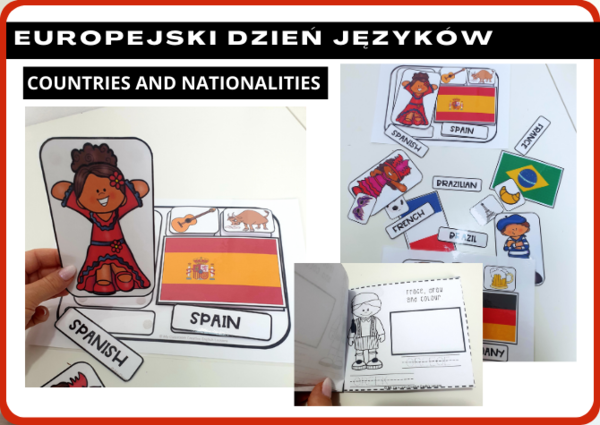 COUNTRIES AND NATIONALITIES - Kraje i narodowości ; EUROPEJSKI DZIEŃ JĘZYKÓW