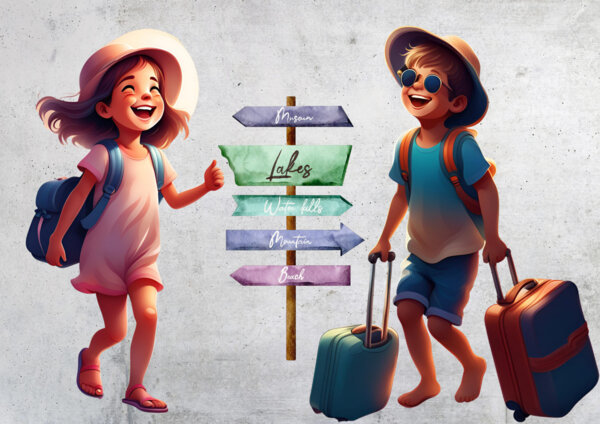 🌸 PRZEPIĘKNE GRAFIKI NA LETNIĄ/WAKACYJNĄ DEKORACJĘ🌸