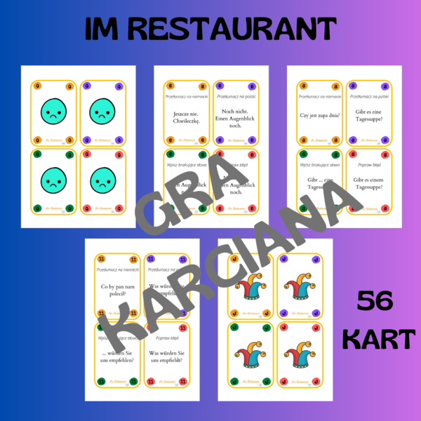 IM RESTAURANT GRA KARCIANA