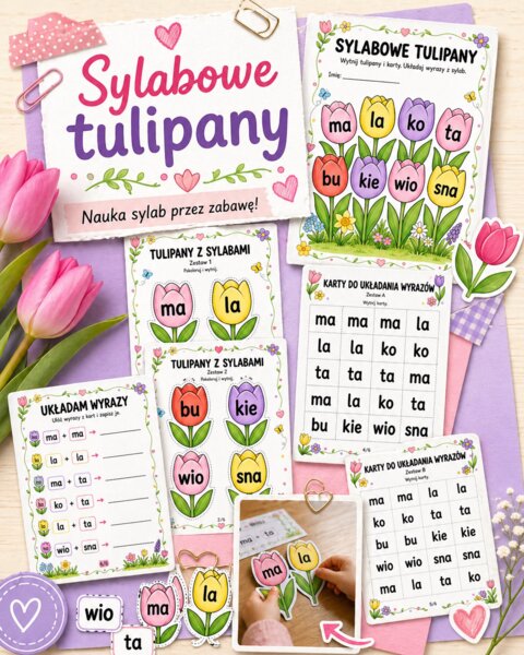 Sylabowe tulipany