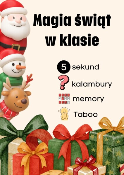 Magia świąt w klasie
