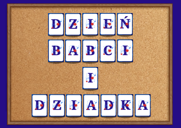 DZIEŃ BABCI i DZIADKA - BABCIU! DZIADKU! TAK BARDZO WAS KOCHAMY!