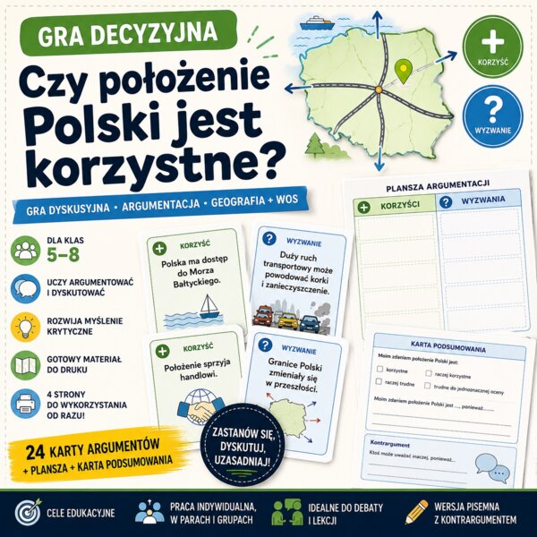 Czy położenie Polski jest korzystne?
