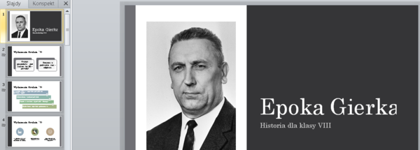 Epoka Gierka - prezentacja