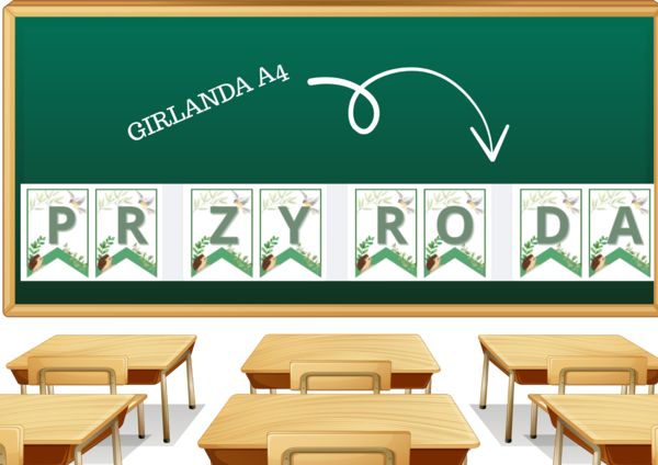 Girlanda- PRZYRODA- A4-PDF